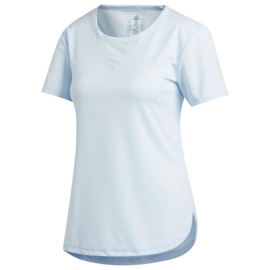 Adidas Γυναικεία κοντομάνικη μπλούζα Training 3-Stripes Tee Heat.rdy